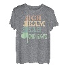 Ich kam sah und sägte Baum Holz Arbeiter T-Shirt