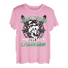 I hug a tree with my chainsaw for a harvester T-Shirt