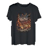 BBQ Grillen Holz Grillen Fleisch Räuchern Outdoor Hinterhof T-Shirt