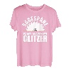 Sägespäne sind Männer Glitzer HOLZFÄLLER TISCHLER T-Shirt