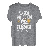 Sägen Messen Fluchen Wiederholen Tischler Schreiner Spruch T-Shirt