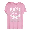 Herren Je Suis Un Papa Tischlerin ist wie ein normaler Papa T-Shirt