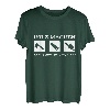 Holz machen dafür gibt es keine App - Kettensäge Spruch T-Shirt