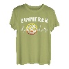 Zimmerer EKG Tischler Schreiner Werkzeug Zimmermann T-Shirt