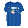 Zimmerer EKG Tischler Schreiner Werkzeug Zimmermann T-Shirt