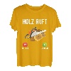 Holz ruft lustiges Telefonanruf-Design Für Holzmänner T-Shirt