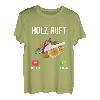 Holz ruft lustiges Telefonanruf-Design Für Holzmänner T-Shirt