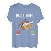 Holz ruft lustiges Telefonanruf-Design Für Holzmänner T-Shirt