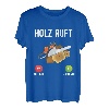 Holz ruft lustiges Telefonanruf-Design Für Holzmänner T-Shirt