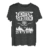 Fichten sichten und vernichten Säge Motorsäge Holzfäller T-Shirt