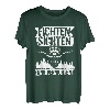 Fichten sichten und vernichten Säge Motorsäge Holzfäller T-Shirt