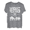 Fichten sichten und vernichten Säge Motorsäge Holzfäller T-Shirt