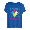 Funny I Puzzle Way Past My Bedtime Puzzler T-Shirt