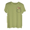 Zaunkönig Vogel in einer Tasche, niedlicher Zaunkönig T-Shirt