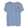 Zaunkönig Vogel in einer Tasche, niedlicher Zaunkönig T-Shirt