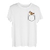 Zaunkönig Vogel in einer Tasche, niedlicher Zaunkönig T-Shirt