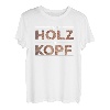 Lustig Tischler Nur Holz Im Kopf Lustig Schreiner Geschenk T-Shirt