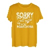 Marimba Sorry I'm Late Marching Band spielt Vibraphone T-Shirt
