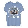 Fichten Sichten Und Vernichten I Holzfäller Baumfäller T-Shirt