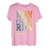Run Forest Run Lustiger Holzfäller-Kettensägen-Baumkescher T-Shirt
