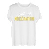 Ich holz immer mit Moderation Ich bin moderation T-Shirt