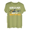Benzin und Holz, Waldarbeiter, Motorsäge Spruch T-Shirt