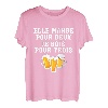 Sie isst für zwei ich holz für drei T-Shirt