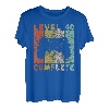 Herren 40. Geburtstag Männer Shirt Gamer TShirt Level 40 Complete T-Shirt