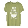 Herren Rock Paper Schere Tischsäge Holzbearbeitung Holz Tischler T-Shirt