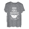 Herren Rock Paper Schere Tischsäge Holzbearbeitung Holz Tischler T-Shirt