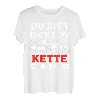 Du Bist Nicht Du Wenn Die Kette Stumpf Ist Holz T-Shirt T-Shirt