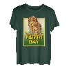 Earth Day Vogelliebhaber, gesprenkelt, Holz, Geschenkidee - Set 2 T-Shirt