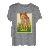 Earth Day Vogelliebhaber, gesprenkelt, Holz, Geschenkidee - Set 2 T-Shirt
