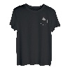 Süßer Western-Holz-Pewee in einer Tasche, lustige Vogelbeobachtung T-Shirt