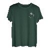 Süßer Western-Holz-Pewee in einer Tasche, lustige Vogelbeobachtung T-Shirt