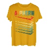 Alphorn Retro Musikinstrument in Schweiz Alpen Souvenir T-Shirt