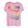 Alphorn Retro Musikinstrument in Schweiz Alpen Souvenir T-Shirt