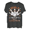 Kegeln Holz Kegelverein lustiges Biertrinker Kegel Kegelclub T-Shirt