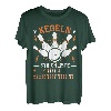 Kegeln Holz Kegelverein lustiges Biertrinker Kegel Kegelclub T-Shirt