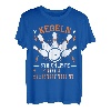 Kegeln Holz Kegelverein lustiges Biertrinker Kegel Kegelclub T-Shirt
