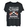 Motorsäge Holzfäller Reichet mir die Kettensäge ihr Narren T-Shirt