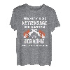 Motorsäge Holzfäller Reichet mir die Kettensäge ihr Narren T-Shirt