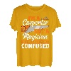 Zimmermann, kein Zauberer, Holzbearbeitung T-Shirt