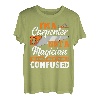 Zimmermann, kein Zauberer, Holzbearbeitung T-Shirt