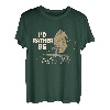 I 'd Rather Be Drechseln T-Shirt