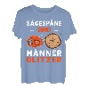 Sägespäne sind Männer Glitzer Waldarbeiter lustig Holzfäller T-Shirt
