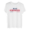 Ich Bois Immer Mit Moderation, Ich bin Moderation Bier T-Shirt