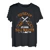 Herren Holzfäller Studieren kann jeder - Holz machen nur die Besten T-Shirt
