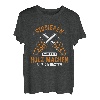 Herren Holzfäller Studieren kann jeder - Holz machen nur die Besten T-Shirt