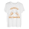Herren Holzfäller Studieren kann jeder - Holz machen nur die Besten T-Shirt